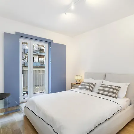 Alcantara Blue Flats *