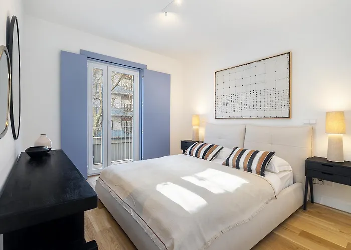 Alcantara Blue Flats