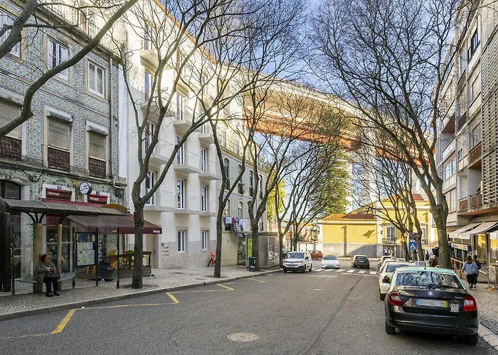 Alcantara Blue Flats *