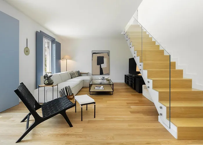 Alcantara Blue Flats *